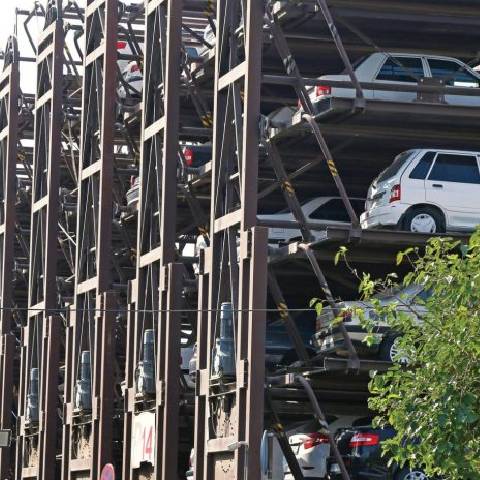 پارکینگ هوشمند طبقاتی در ایران