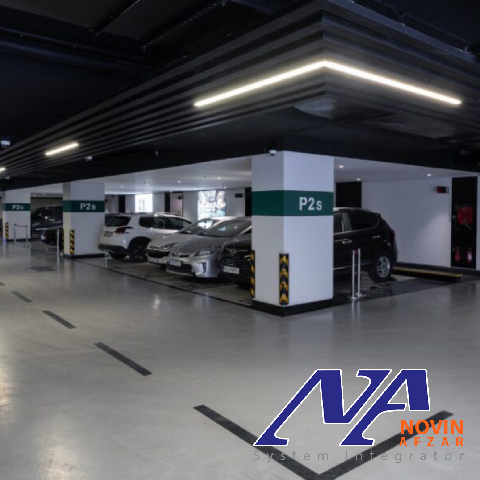  سامانه کنترل تردد پارکینگ هوشمند در پروژه ساختمان تجاری اداری ۲۴ فرشته
